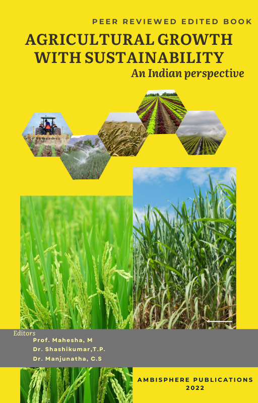 Agricultural Growth with Sustainability: An Indian Perspective